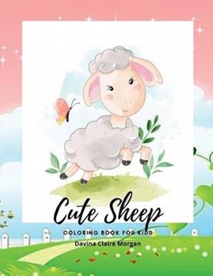 Cute Sheep Coloring Book for Kids