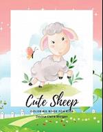 Cute Sheep Coloring Book for Kids