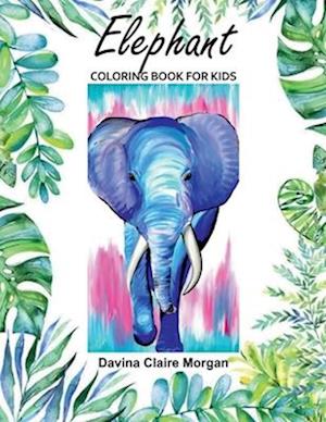 Elephant Coloring Book for Kids