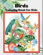 Birds Coloring Book for Kids