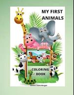 My First Animals Coloring Book