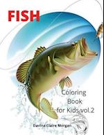 Fish Coloring Book for Kids vol.2