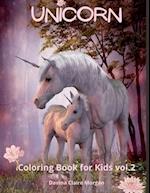 Unicorn Coloring Book for Kids vol.2