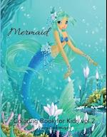 Mermaid Coloring Book for Kids vol.2