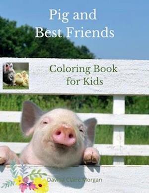 Animal Best Friends Coloring Book for Kids