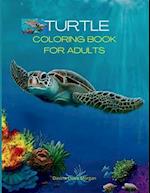 Turtle Coloring Book for Adults