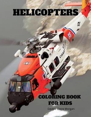 Helicopters Coloring Book for Kids