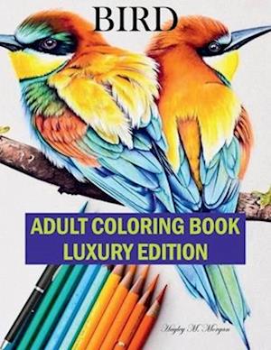 Bird Adult Coloring Book Luxury Edition