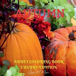 Autumn Adult Coloring Book Luxury Edition