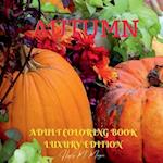 Autumn Adult Coloring Book Luxury Edition