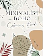 Minimalist Boho Coloring Book 