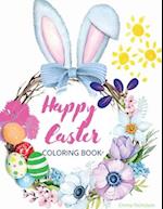 Happy Easter Coloring Book for Kids