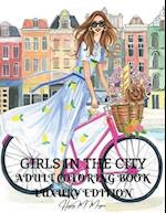 Girls in the City Adult Coloring Book Luxury Edition