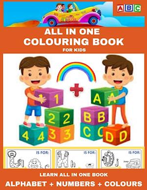 ALL IN ONE Colouring Book