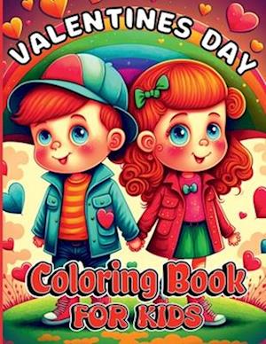 Valentines Day Coloring Book for kids