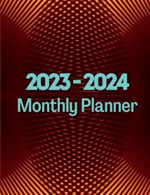 2023-2024 Monthly Planner for Men with Minimalist Cover