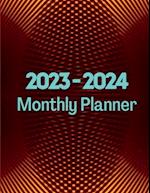 2023-2024 Monthly Planner for Men with Minimalist Cover