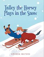 Talley the Horsey Plays in the Snow