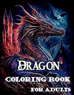 Dragon Coloring Book for Adults 