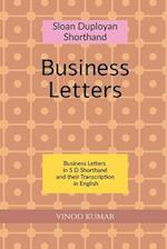 Sloan Duployan Shorthand Business Letters