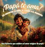 ¡Papá te ama! Sin importar la hora, el lugar, o el momento