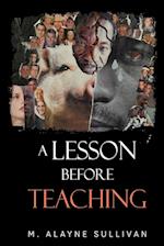 A Lesson Before Teaching