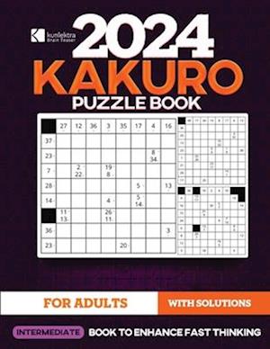 Kunlektra Brain Teaser 11 x 11 Kakuro Puzzle Book for Adults