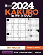 Kunlektra Brain Teaser 11 x 11 Kakuro Puzzle Book for Adults