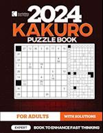 Kunlektra Brain Teaser 15 x 15 Kakuro Puzzle Book for Adults