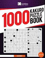 Kunlektra Brain Teaser 1000+ 15 x 15 Kakuro Puzzle Book for Adults