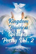 Kingdom Business Spiritual Poetry Vol. 2 