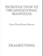 Introduction to Organizational Behaviour 