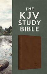 The KJV Study Bible [Chesnut Brown Fish]