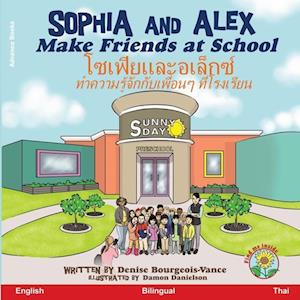 Sophia and Alex Make Friends at School