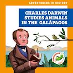 Charles Darwin Studies Animals in the Galápagos