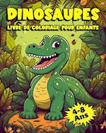 Dinosaures Livre de Coloriage pour Enfants