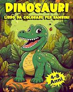 Dinosauri Libro da Colorare per Bambini