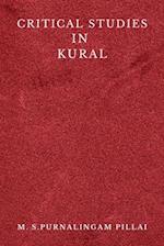 Critical Studies in Kural 