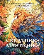 Livre de coloriage des créatures mystiques pour adultes