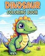 Dinosaur Coloring Book: 50 Unique Coloring Pages for Kids Ages 4-8 