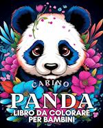 Libro da Colorare di Panda Carino per Bambini