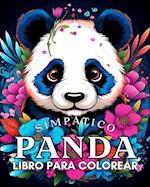 Libro para Colorear de un Simpático Panda