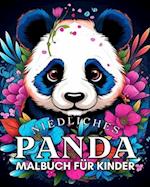 Niedliches Panda-Malbuch für Kinder