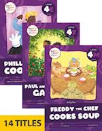 Read and Grow Phonics Fiction Level 4 (Set of 14)