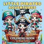 Little Pirates Adventures, Coloring Book