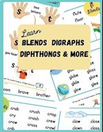 Learn Blends Digraphs Diphthongs & More