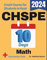 CHSPE Math Test Prep in 10 Days