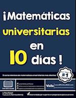 Matemáticas universitarias en 10 días