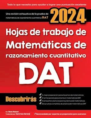 Hojas de trabajo de matemáticas de razonamiento cuantitativo DAT