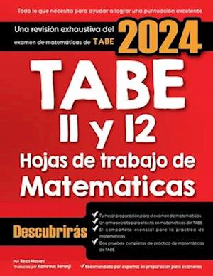 TABE 11 y 12 Hojas de trabajo de matemáticas